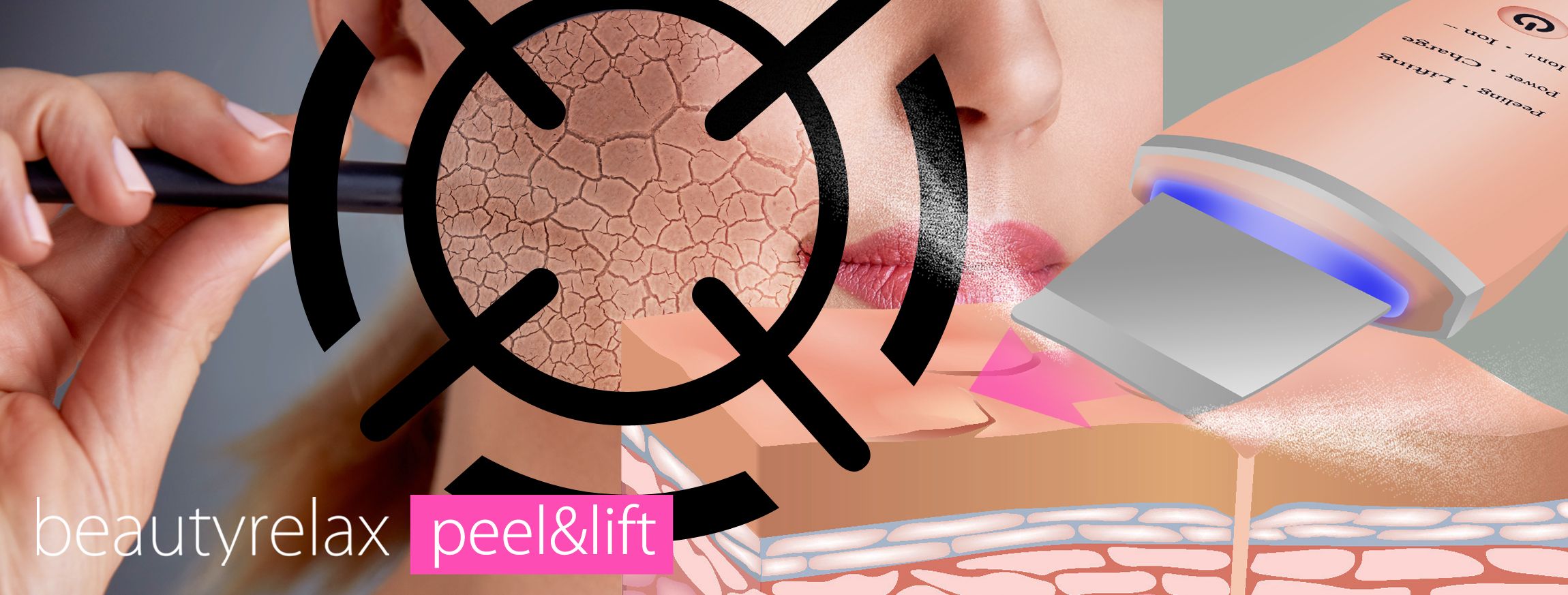Ultrazvuková špachtle BeautyRelax Peel&lift
