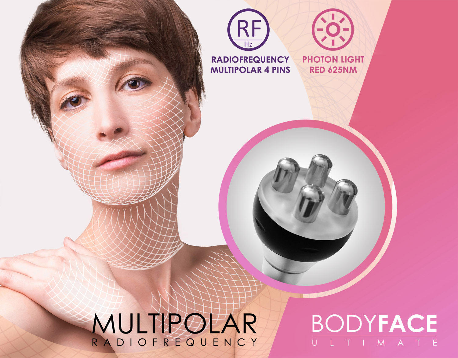 Estetický multifunkční přístroj BeautyRelax Bodyface Ultimate